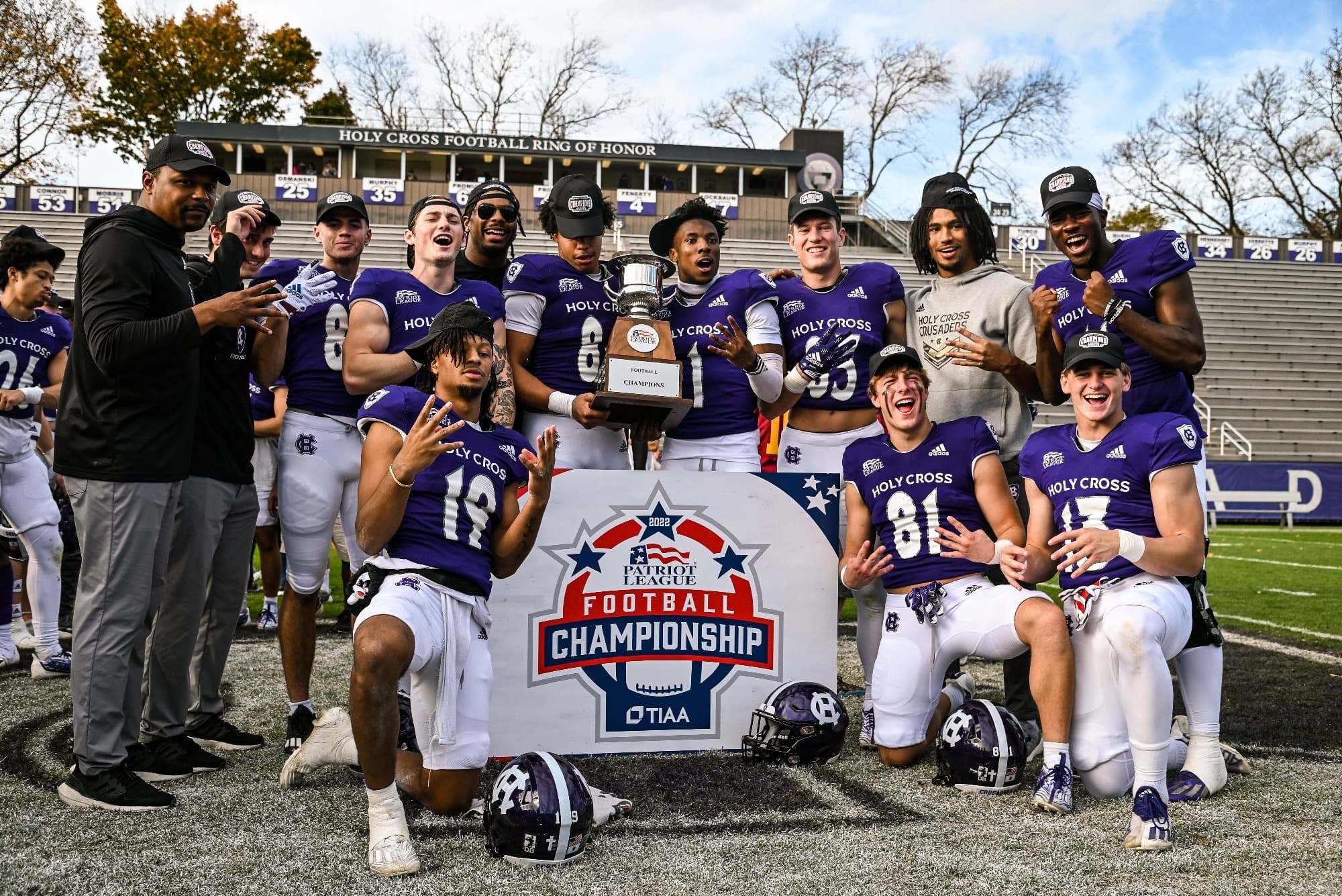College of the Holy Cross Football