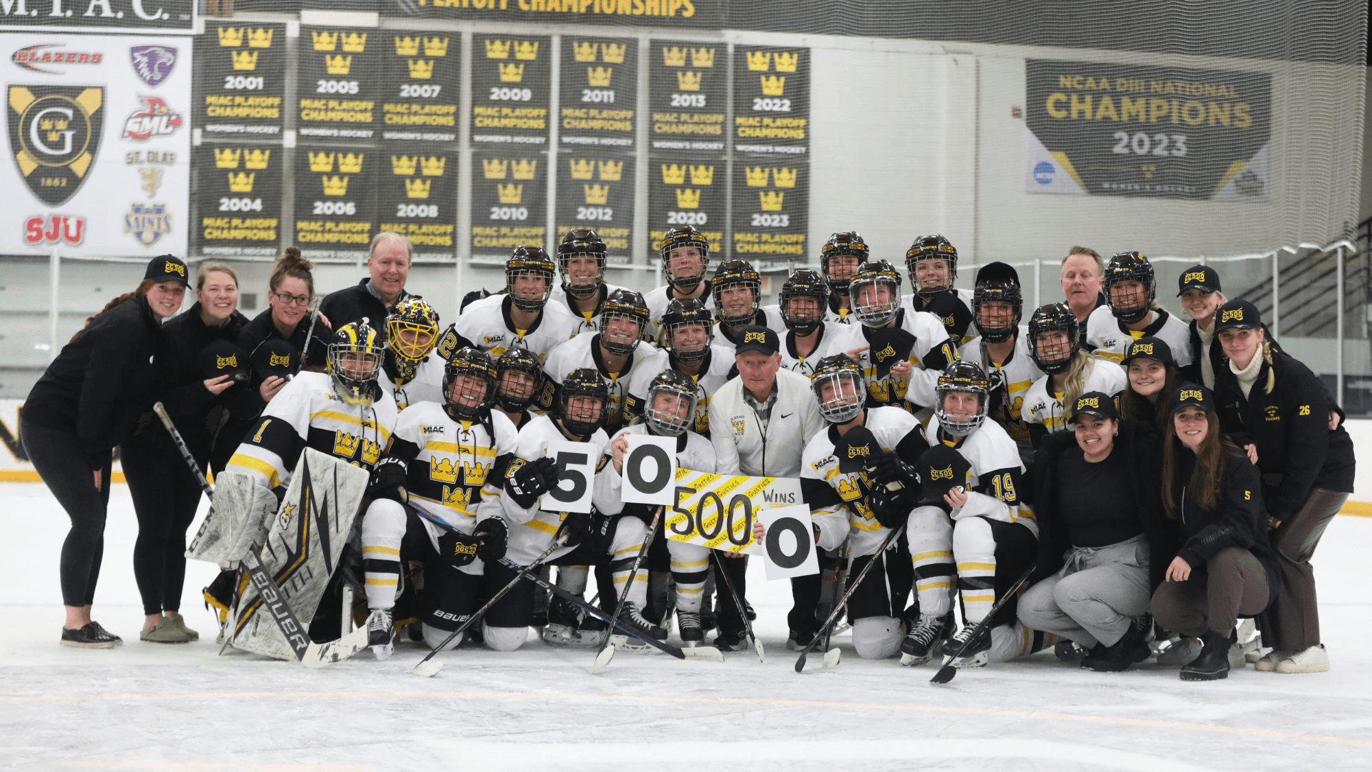 Gustavus Adolphus College Women's Ice Hockey