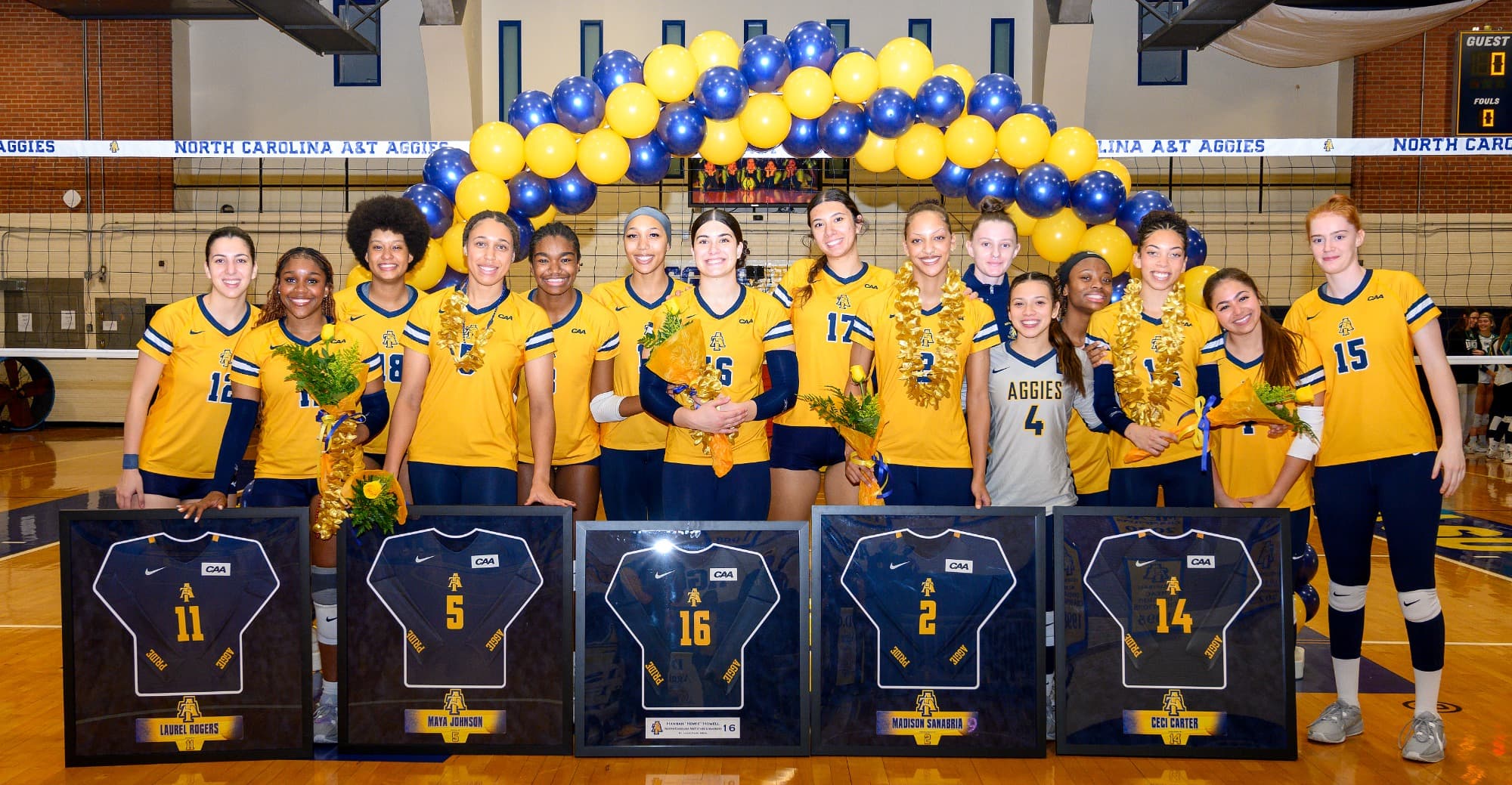 North Carolina A & T State University Volleyball