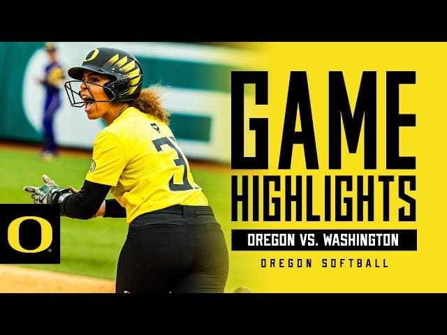 University of Oregon Softball