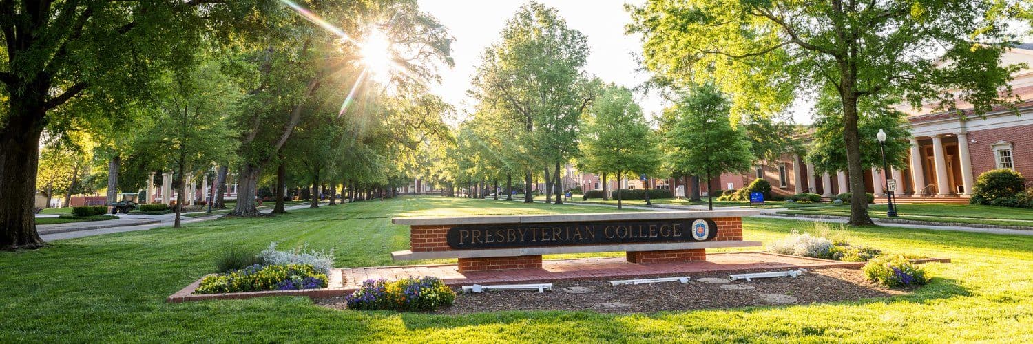 Presbyterian College banner
